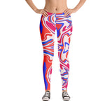 Red White and You Leggings