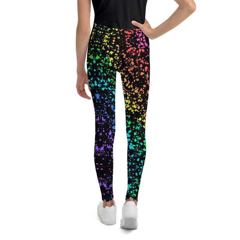 Rainbow Spark Youth Leggings