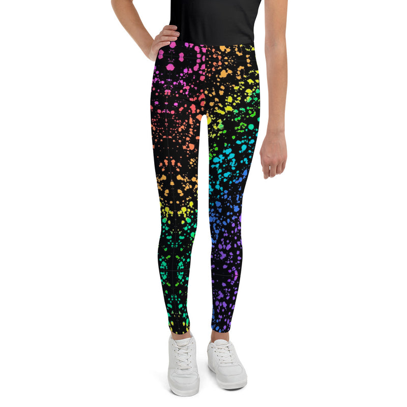 Rainbow Spark Youth Leggings