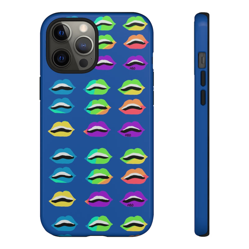 Color War Lips Phone Cases