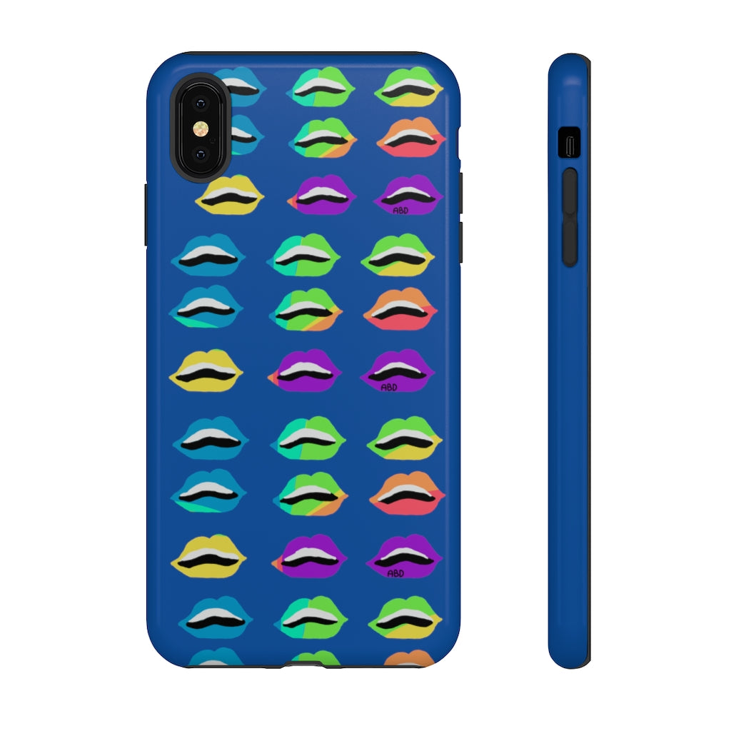 Color War Lips Phone Cases
