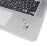 Long Neck Flowers Stickers