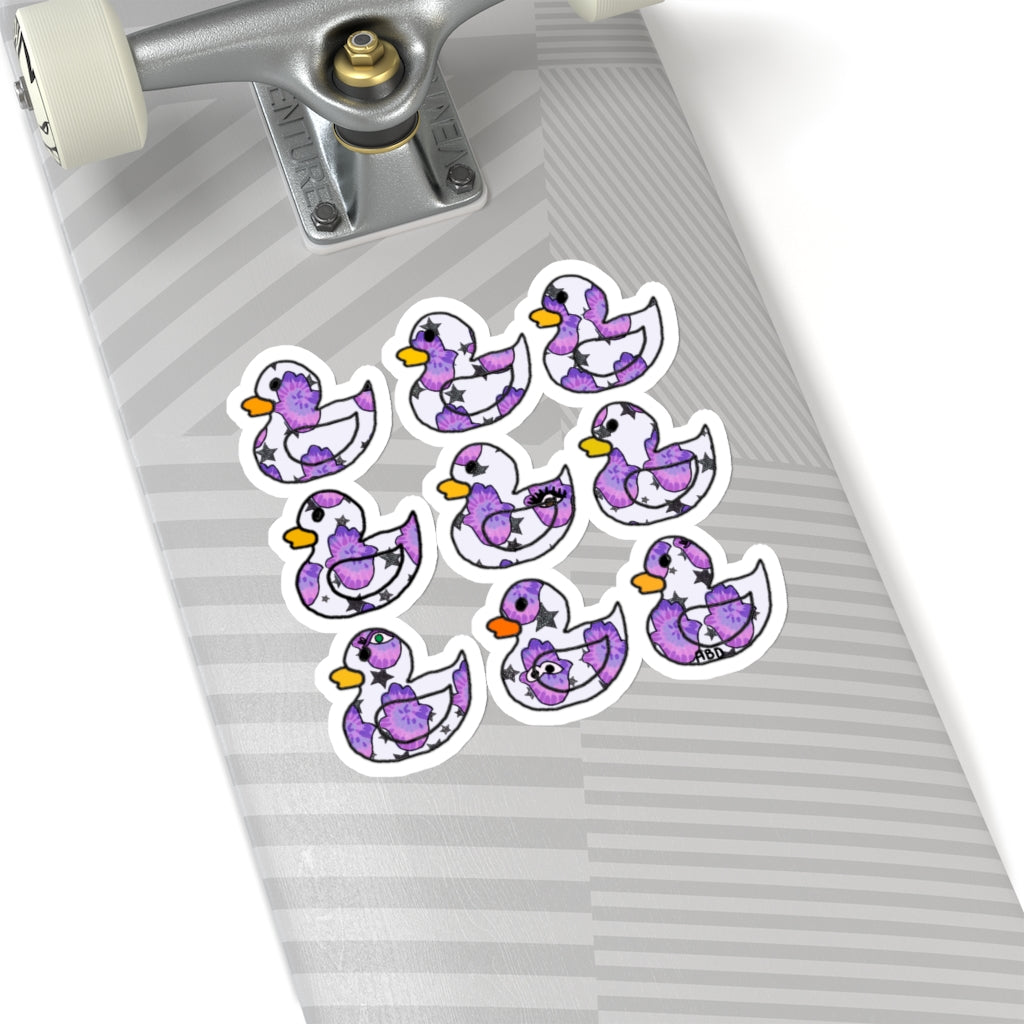 Swim Vibes Only Ducky Stickers