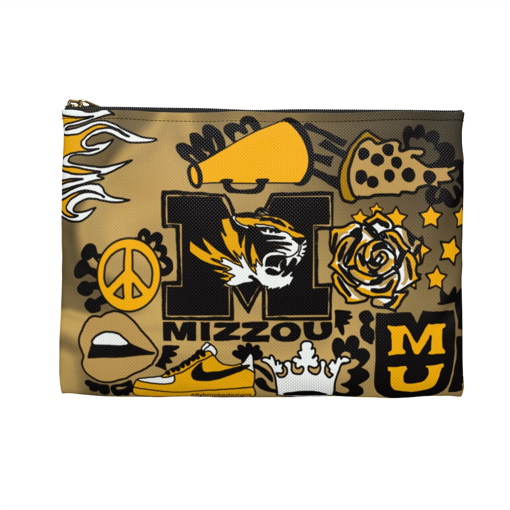 Mizzou College Accessory Pouch