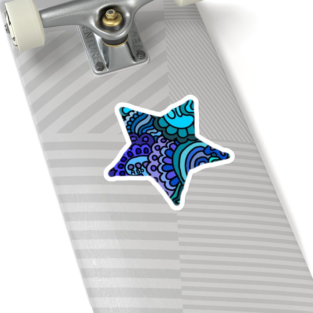 Doodle Cut Star Stickers