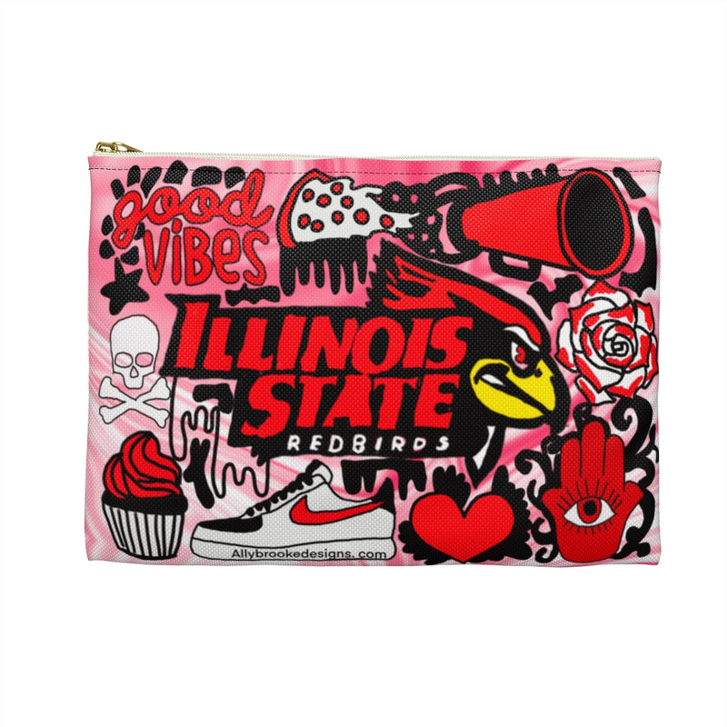 Red bird Accessory Pouch