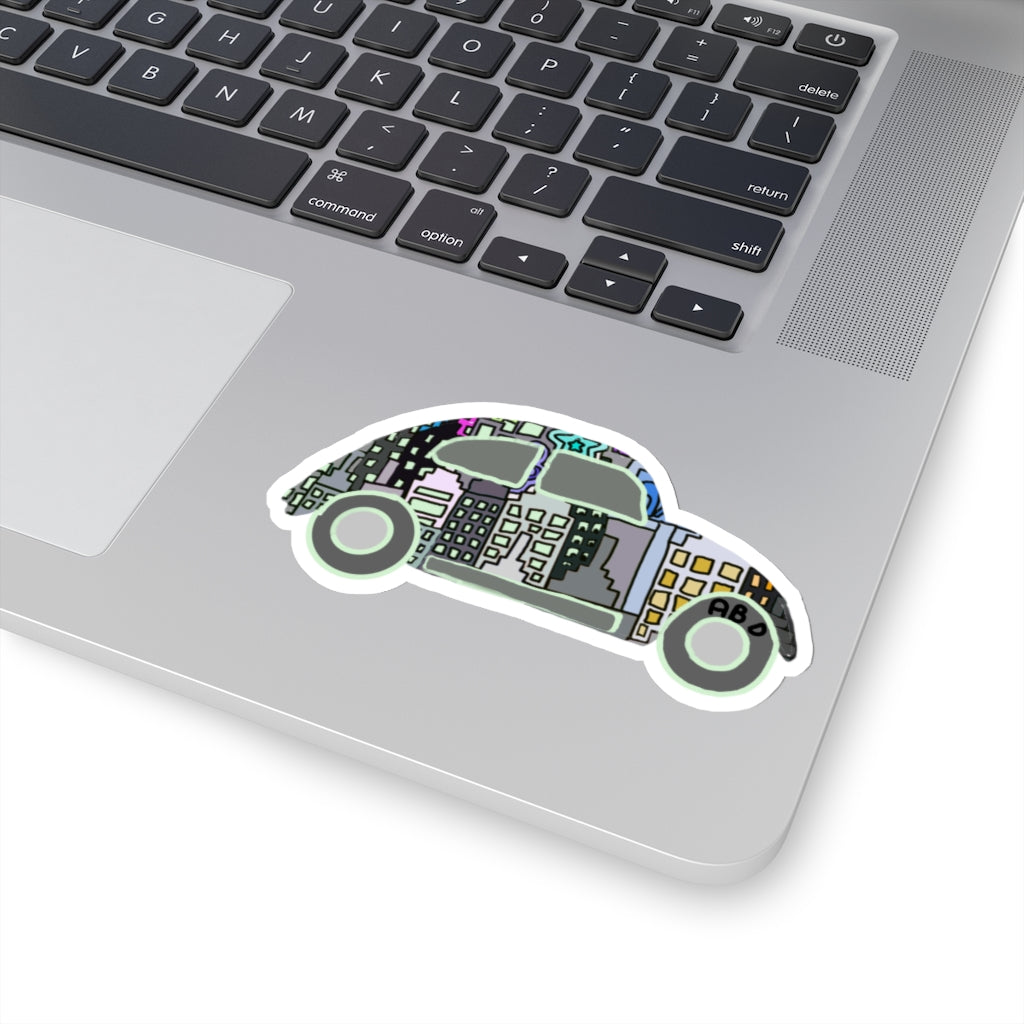 Drive In My Town Stickers