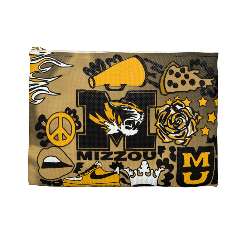 Mizzou College Accessory Pouch