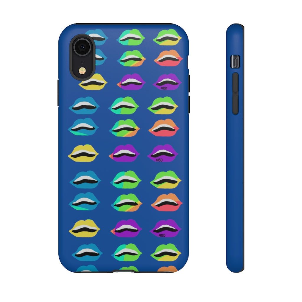 Color War Lips Phone Cases