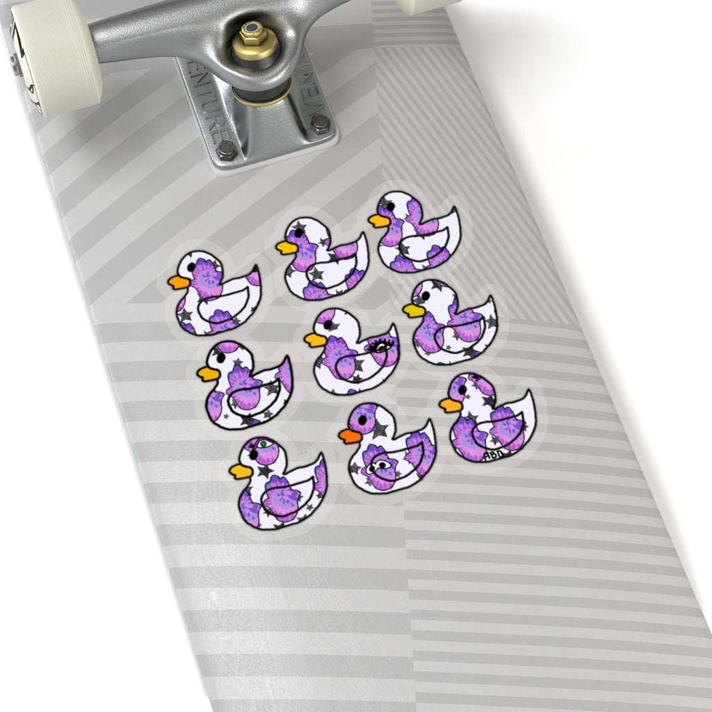Swim Vibes Only Ducky Stickers