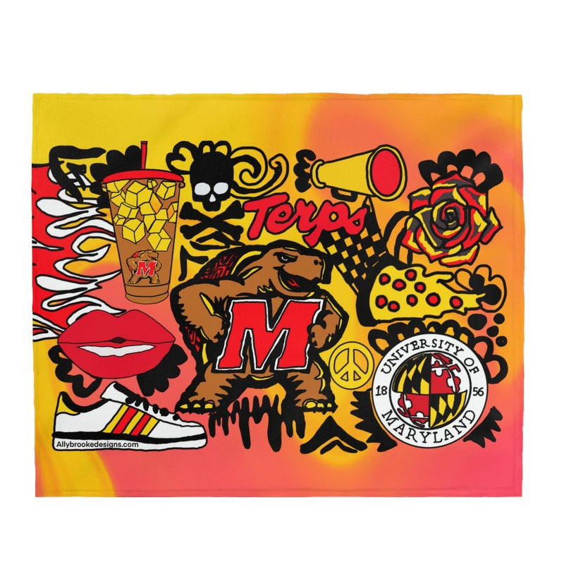 Terps Bound  Blanket