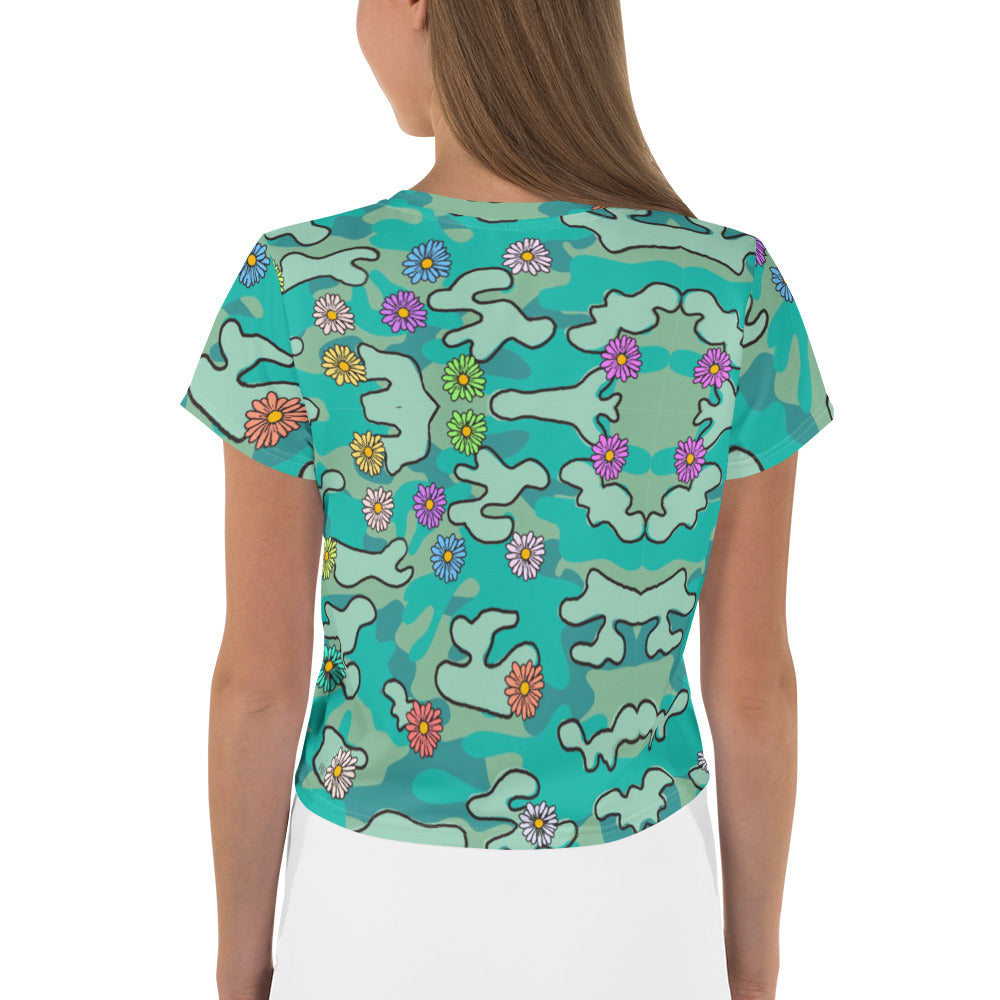 Petal To The Metal Crop Top