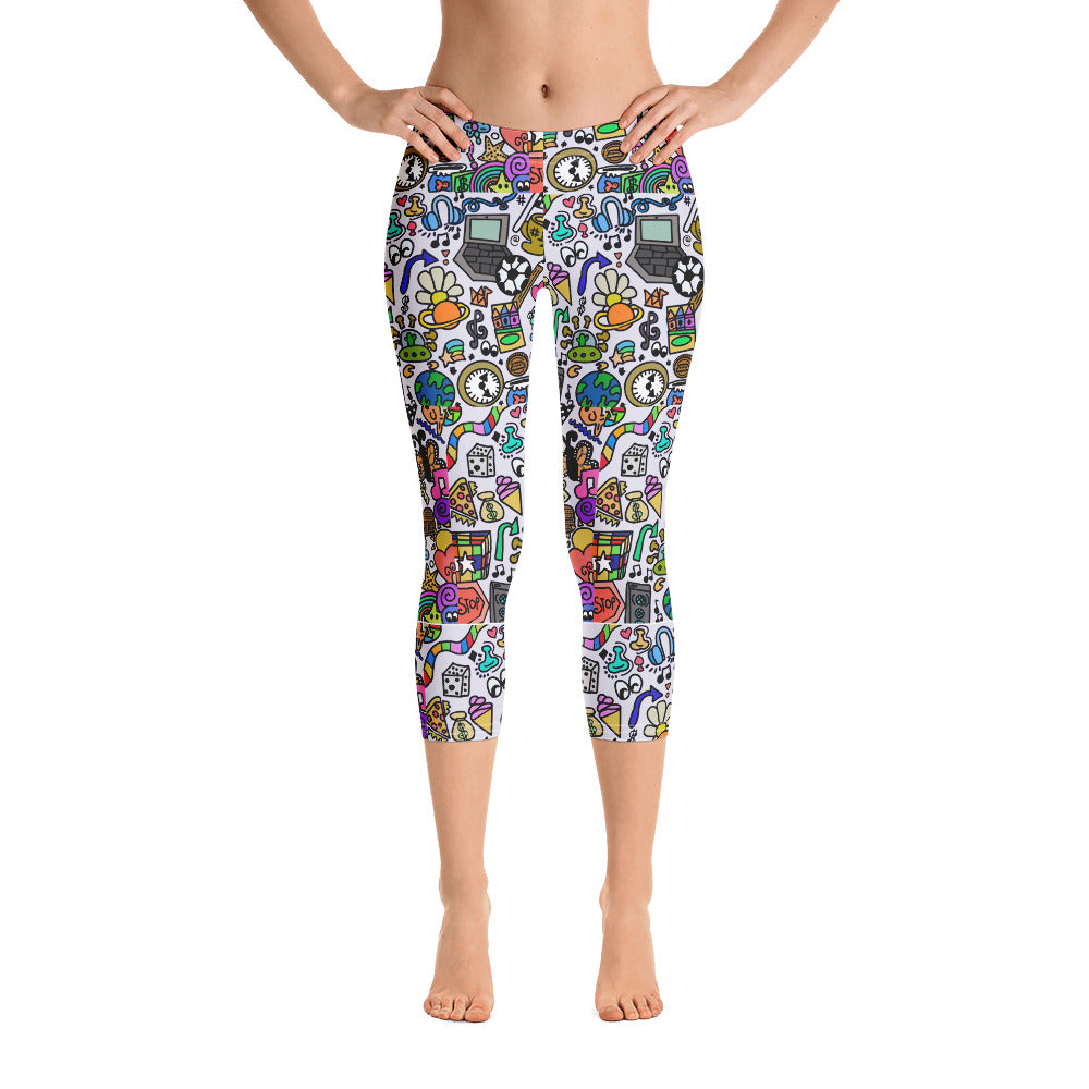 Read My Mind Capri Leggings