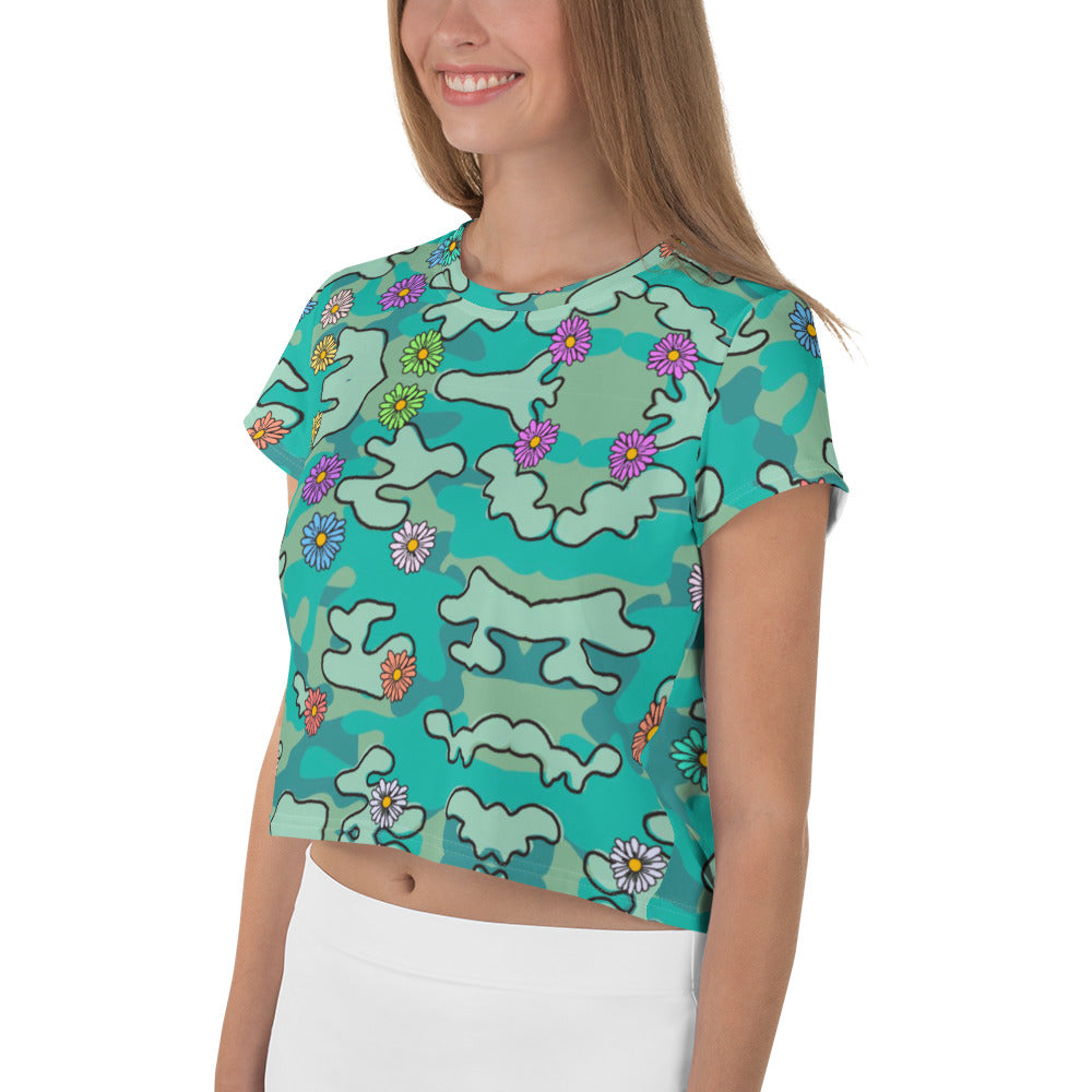Petal To The Metal Crop Top