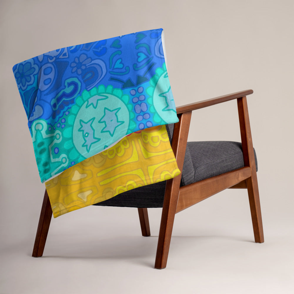 My Color Zone Throw Blanket