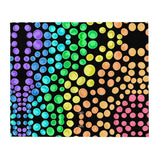 Bubble Girl Throw Blanket