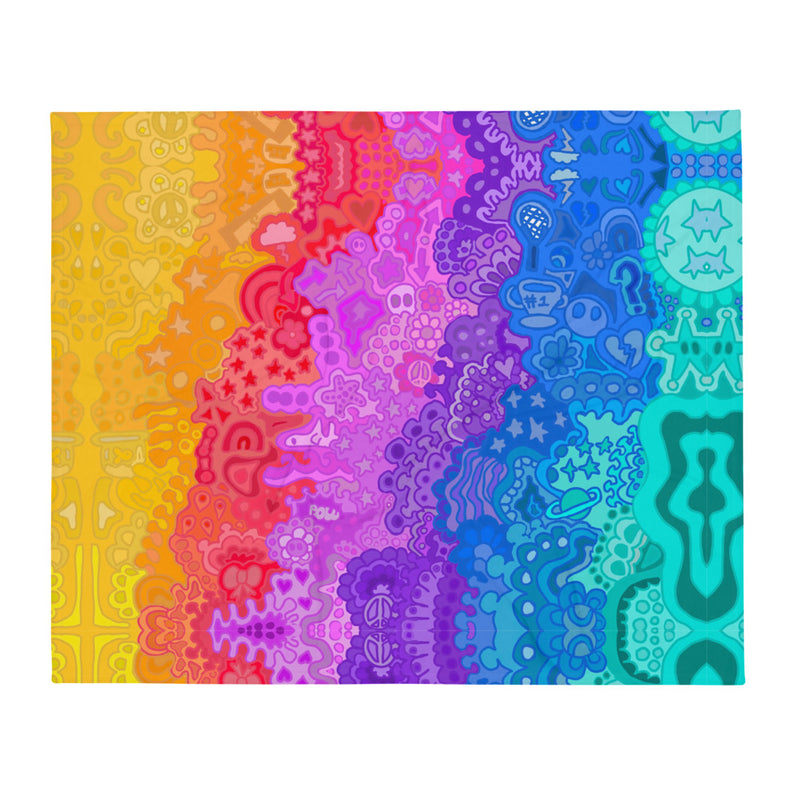 My Color Zone Throw Blanket