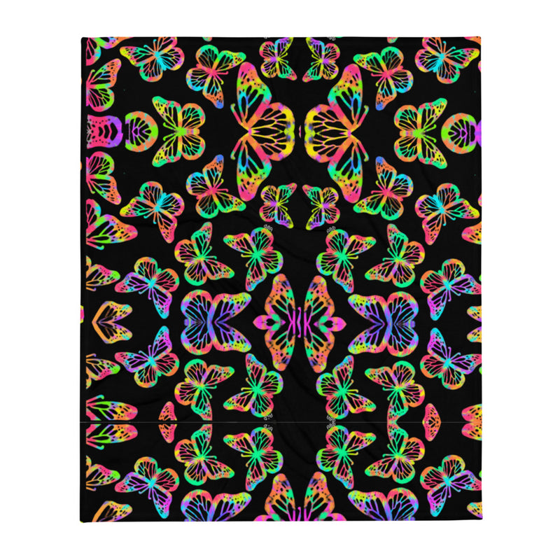 Flying Solo Throw Blanket