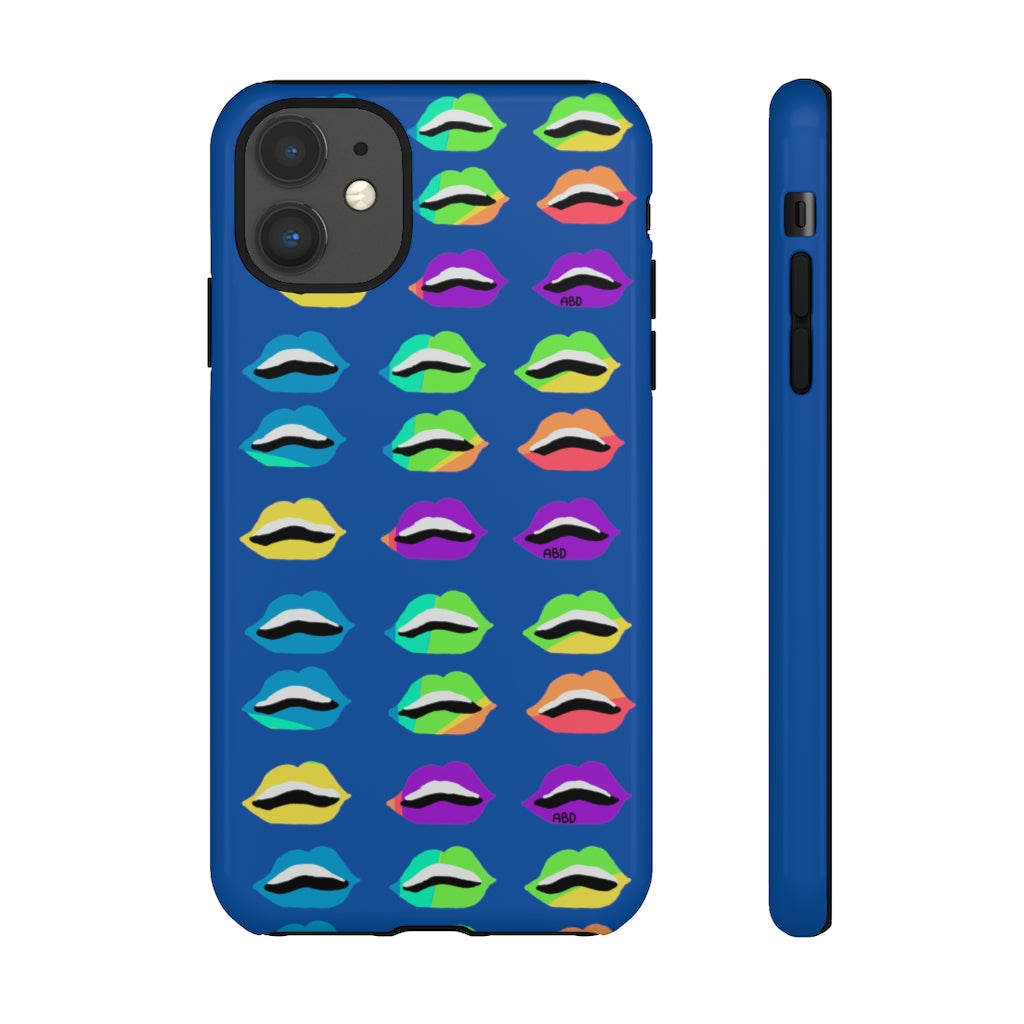 Color War Lips Phone Cases