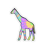 Long Neck Flowers Stickers