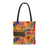 Candy Monster Tote Bag