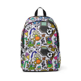 Unisex Fabric Backpack